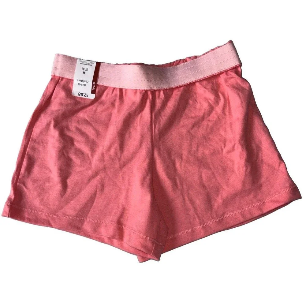Cat & Jack Wonder Nation Girls Sz 8 Summer Clothing Lot 7pcs NWT Shorts Tops